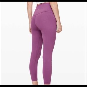 Vintage Plum Align leggings